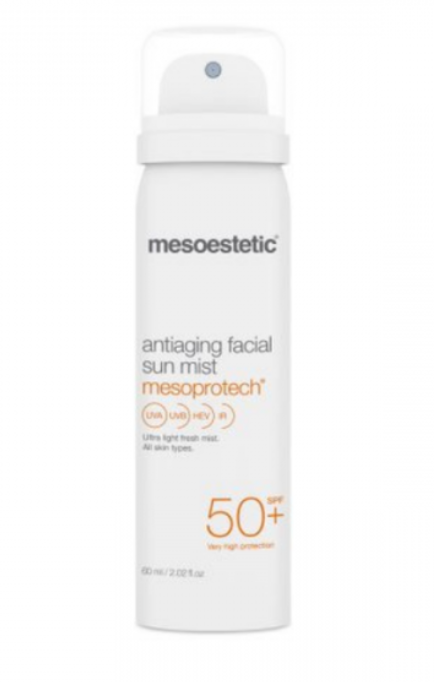 Mesoestetic Anti-aging Facial Sun Mist 50+ SPF 60 ml | Broad-spectrum sun protection